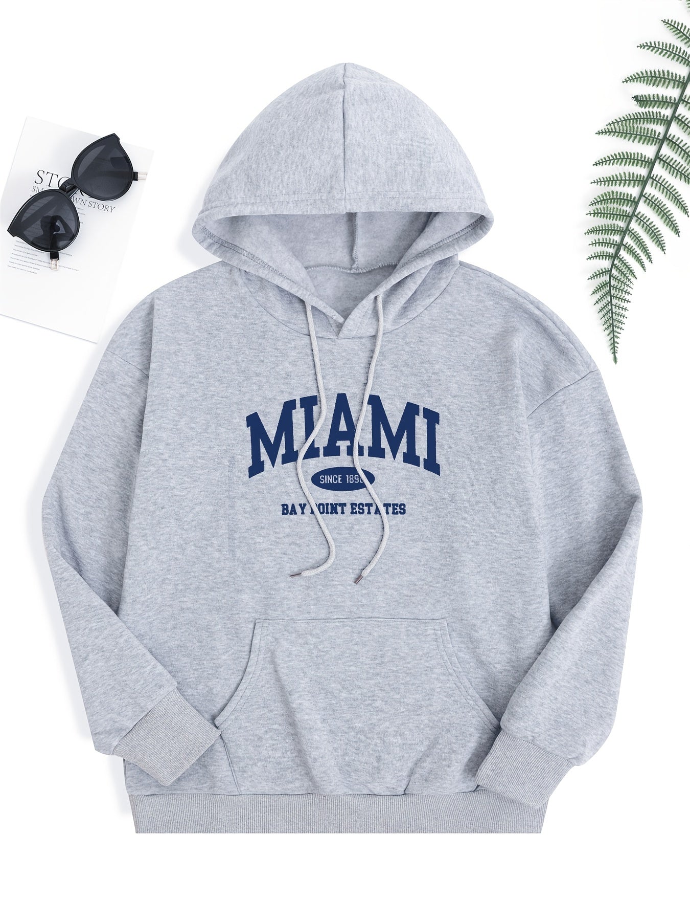 Preppy Miami Hoodie Women's Sweatshirt