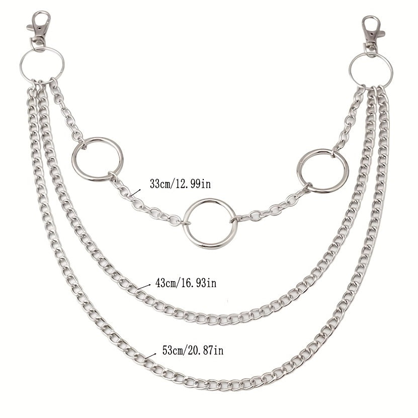 Hip Hop Metal Waist Chain for Men