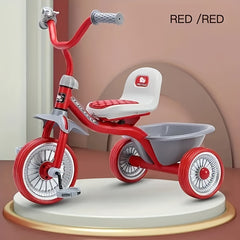 Kids Tricycle Rider Bike For Toddlers 3 Wheel Bike For Kids Non Slip Tires