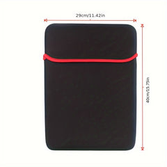 Red Laptop Liner Bag 15 inch Business Waterproof Cover Shock-resistant
