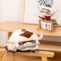 Flying Ox Apai Plush Toy Soft Stuffed Animal Cartoon Figure for Home Decor