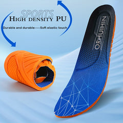 High Elastic Shock Absorption Sports Insoles for Basketball Football Running