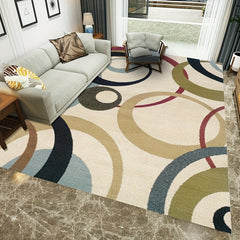 Modern Geometric Area Rug Soft Comfortable Nordic Carpet Machine Washable