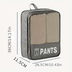 Travel Clothes Organizer Luggage Storage Bag 3pcs Packing Cubes Set