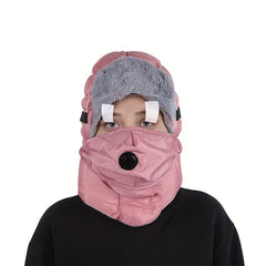 Unisex Winter Outdoor Trooper Trapper Plush Hat