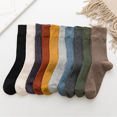 Cotton Comfy Mid Tube Socks Women's Stockings