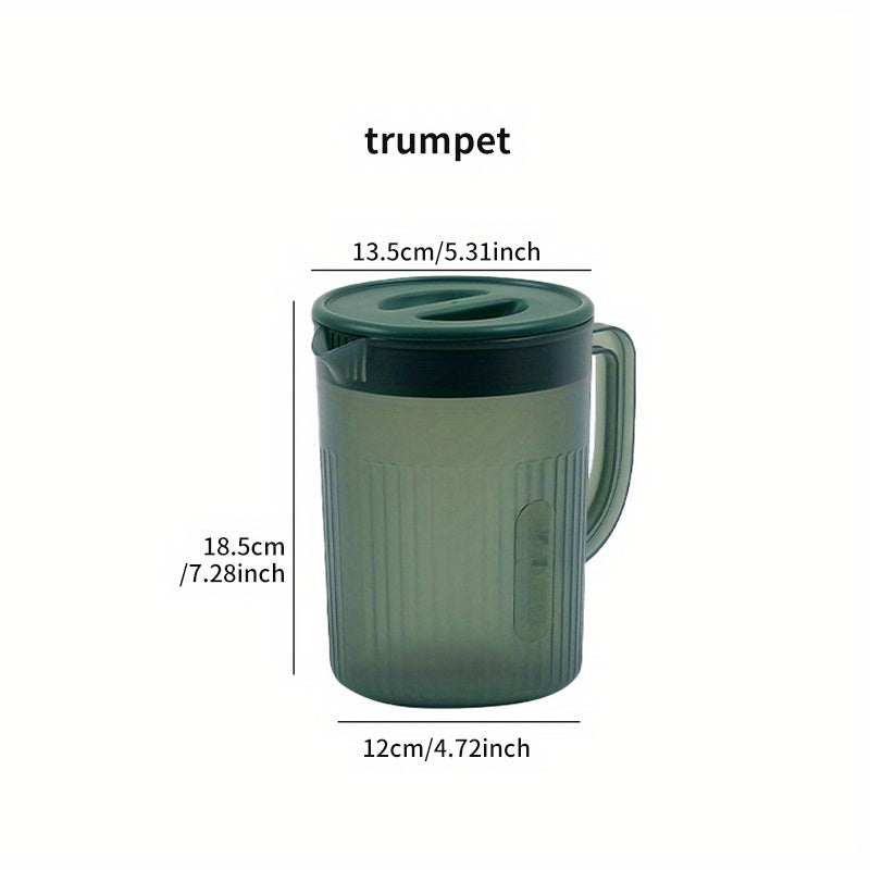 High Temp Resistant Water Jug with Lid for Summer Drinks