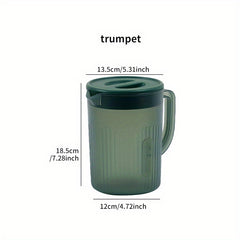 High Temp Resistant Water Jug with Lid for Summer Drinks
