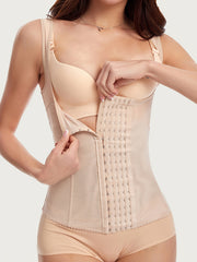 Front Buckle Tank Top Waist Trainer Tummy Control Slimmer