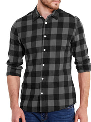 Men's Casual Plaid Shirt