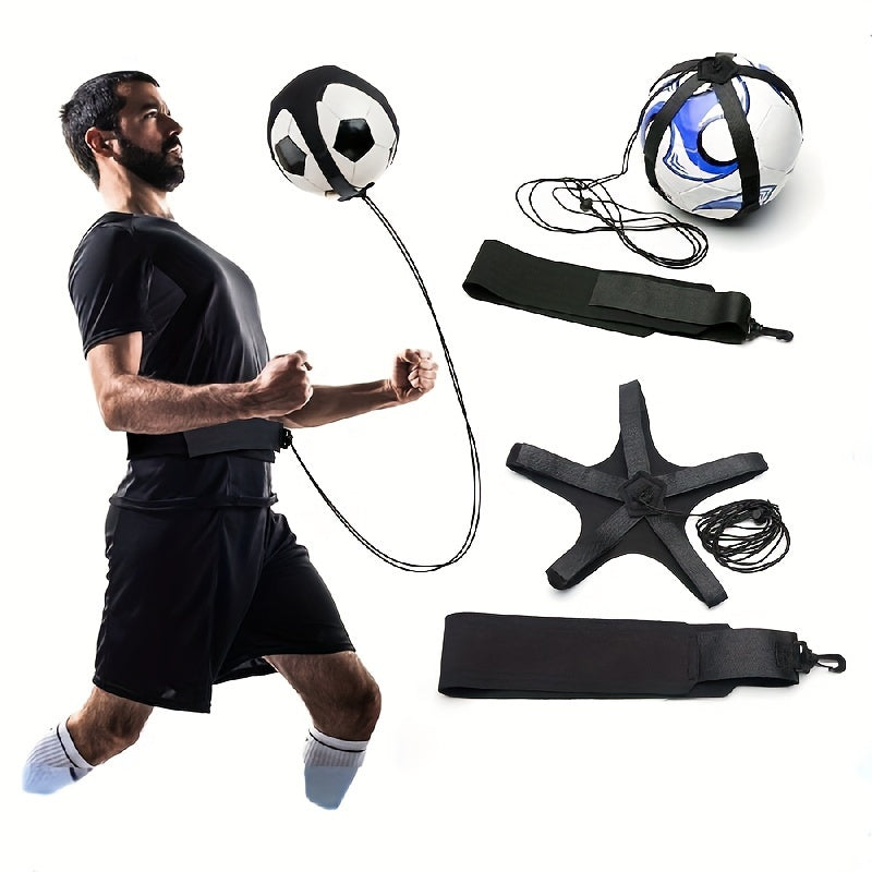 Adjustable Elastic Football Kick Trainer for Single Practicing