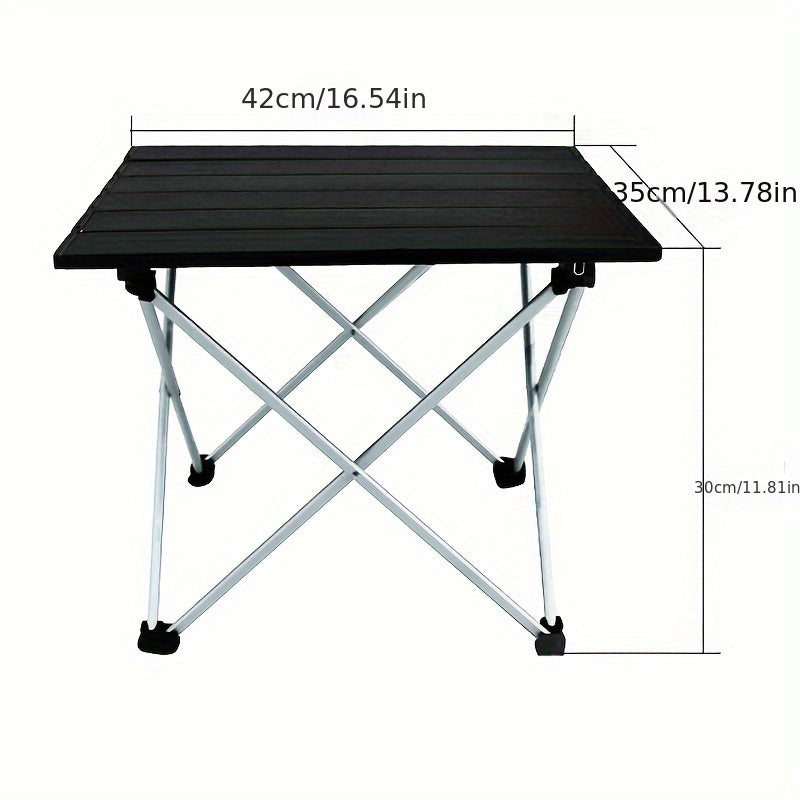 Outdoor Folding Table Portable Barbecue Table Aluminum Alloy Camping Picnic