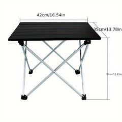Outdoor Folding Table Portable Barbecue Table Aluminum Alloy Camping Picnic
