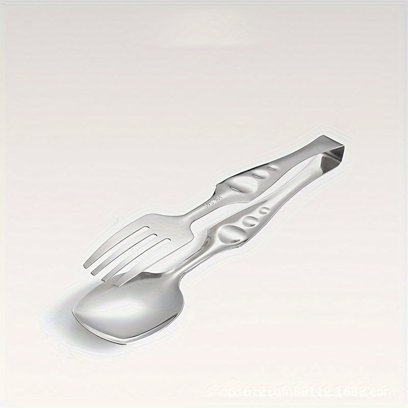 Stainless Steel Food Tongs for Outdoor Camping & Barbecue