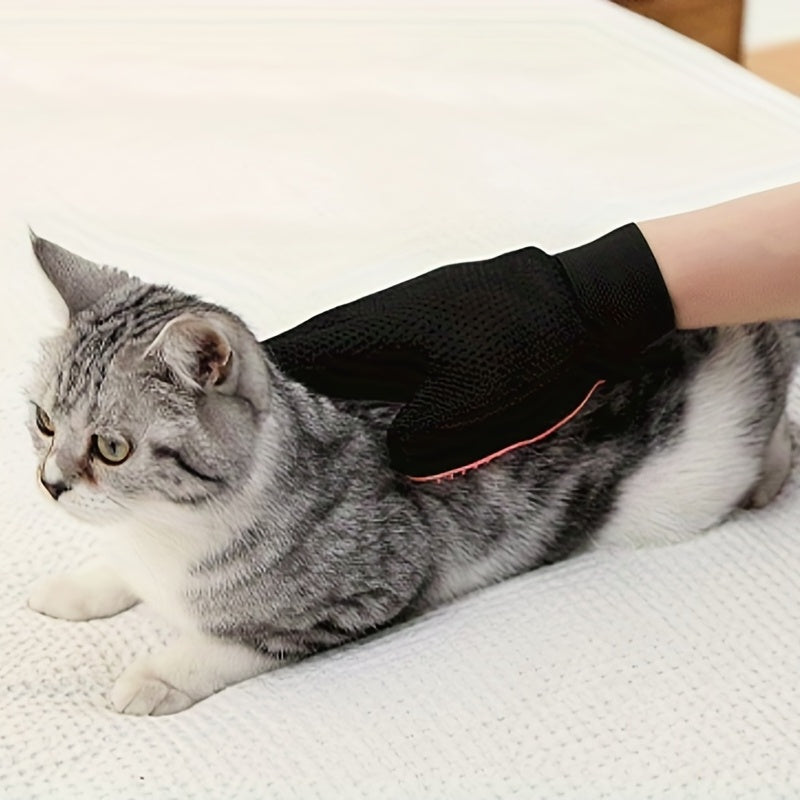 Pet Hair Removal Glove & Slicker Brush for Dogs and Cats