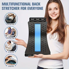Adjustable Back Massage Stretcher for Spine Board Waist Stretching