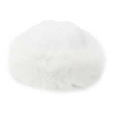 Mongolian Bag Style Suede Velvet Fox Hair Hat Fur Hat