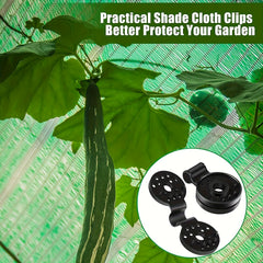 10pcs Net Fixed Clips Sunshade Gardening Net Clips Camping Tent Awning Clamp