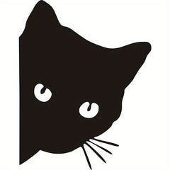 Car Cat Peeking Sticker Vinyl Decal Car Styling Decoration Accessories