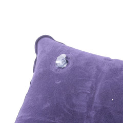 Outdoor Inflatable Pillow for Travel and Camping - Flocking Thick Square