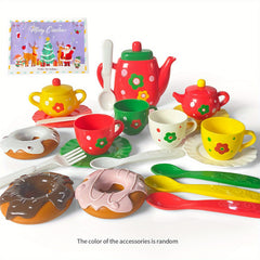 Princess Tea Party Set for Little Girls Pretend Teapot Set Kitchen Toys