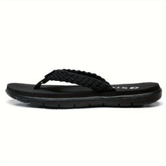 STQ Women's Memory Foam Flip Flops Comfortable Slip Resistant Sandals