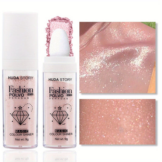 Shimmer Highlighter Powder Natural Sparkle Makeup Brightens
