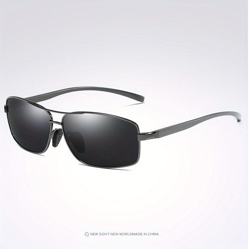 Men's Polarized Sunglasses Aluminium Metal Frame UV Protection