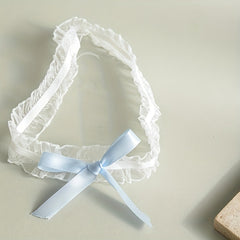 Elastic Strap Leg Ring with Bow - Thigh Chain for Brides