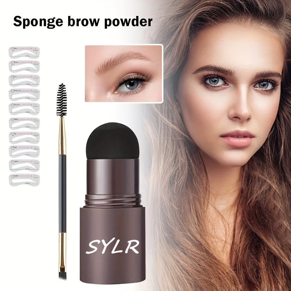 Waterproof Eyebrow Stamp Set Light Brown