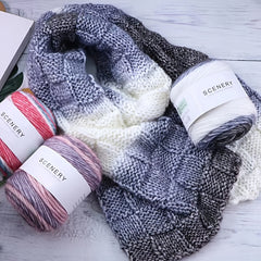 40 Acrylic 60 Polyester Soft Cake Thread Yarn for Crocheting and Knitting