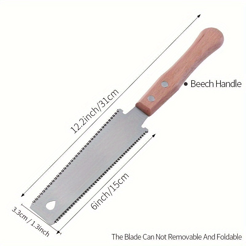 Double Edged Saw SK 5 Steel Small Hand Saw For Trimming Woodworking