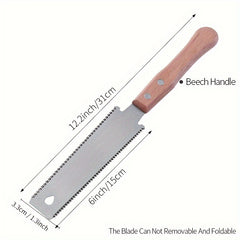 Double Edged Saw SK 5 Steel Small Hand Saw For Trimming Woodworking