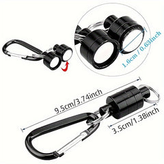 Magnetic Buckle Keychain Backpack Hook for Outdoor Activities