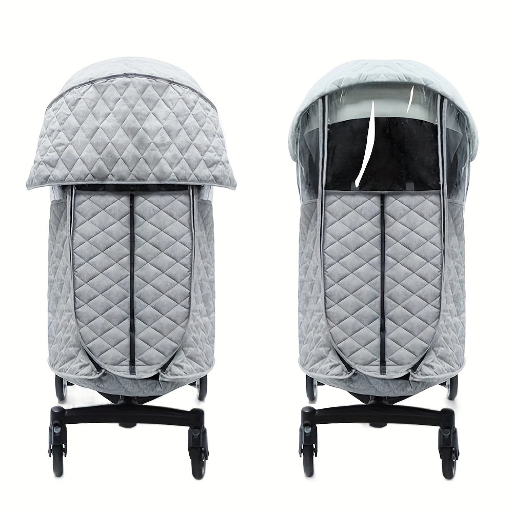 Baby Stroller Accessories Rain Cover Full Raincoat