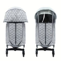 Baby Stroller Accessories Rain Cover Full Raincoat