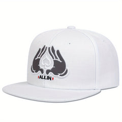Unisex Sunshade Breathable Baseball Cap with Two Hands Pattern