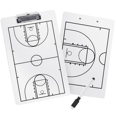 Basketball Soccer Coach Clipboard Dry Erase Double Sided Marker