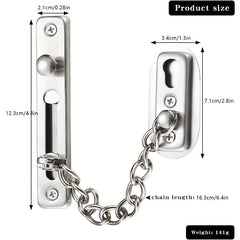 304 Stainless Steel Anti-theft Chain Safety Lock Bolt Insert Pin