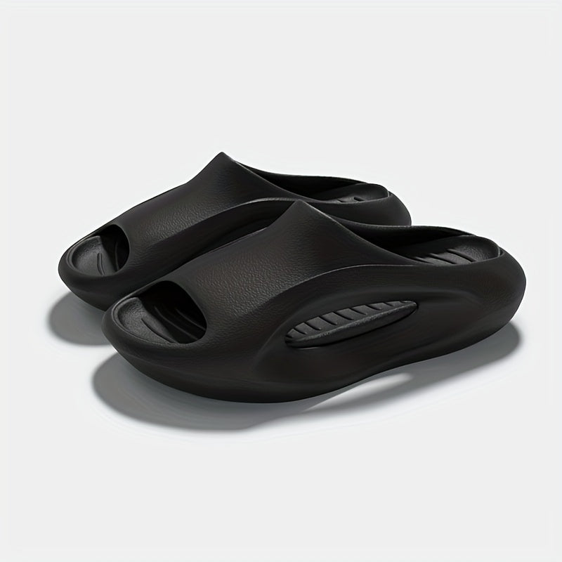 Men's Padded Outdoor Slides - Casual Walking Shoes