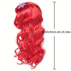 Princess Dress up Wigs For Girls Halloween Costume Kids Hair Wig