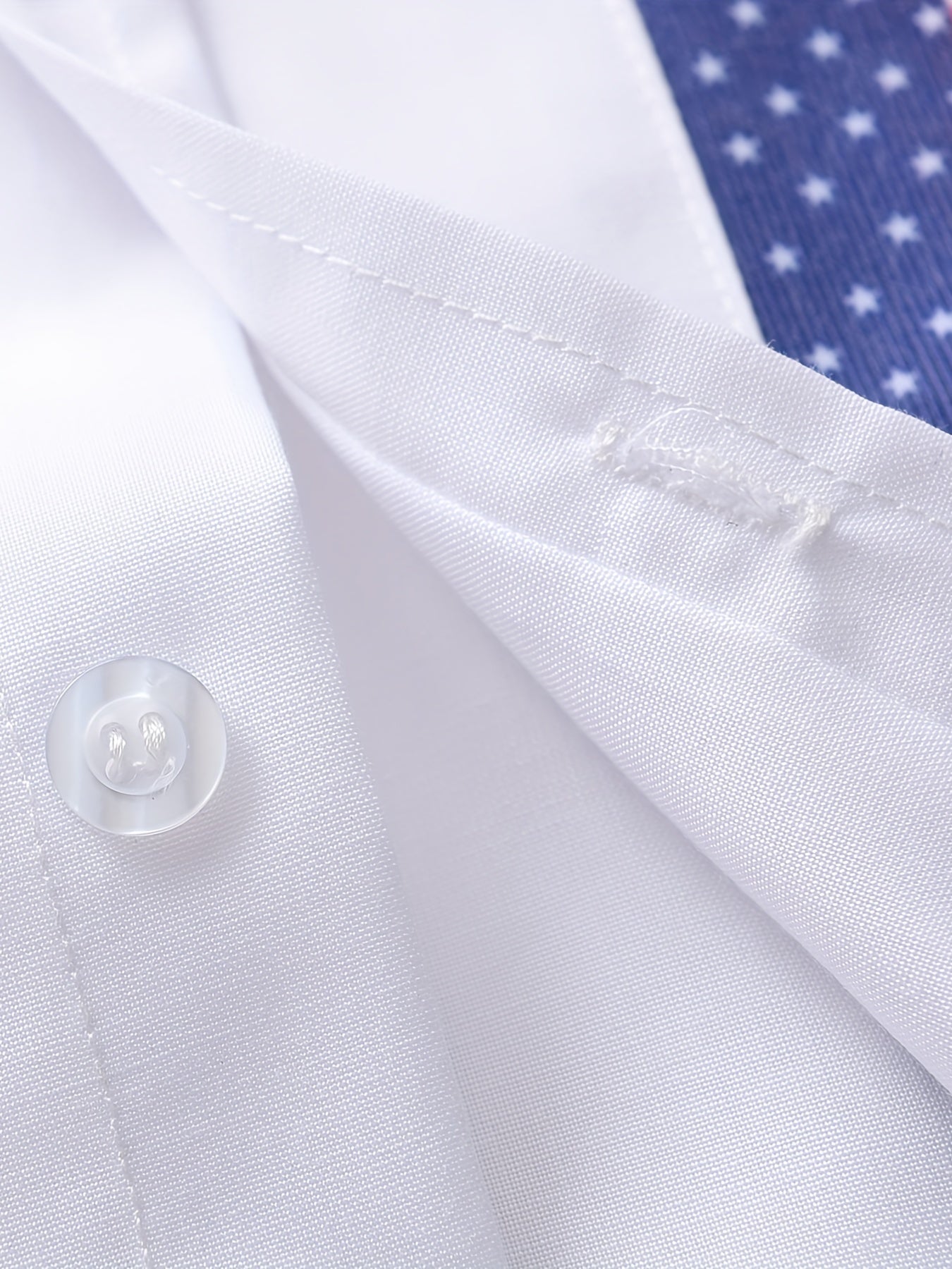 American Independence Bow Tie Shirt Boys Flag Print Top