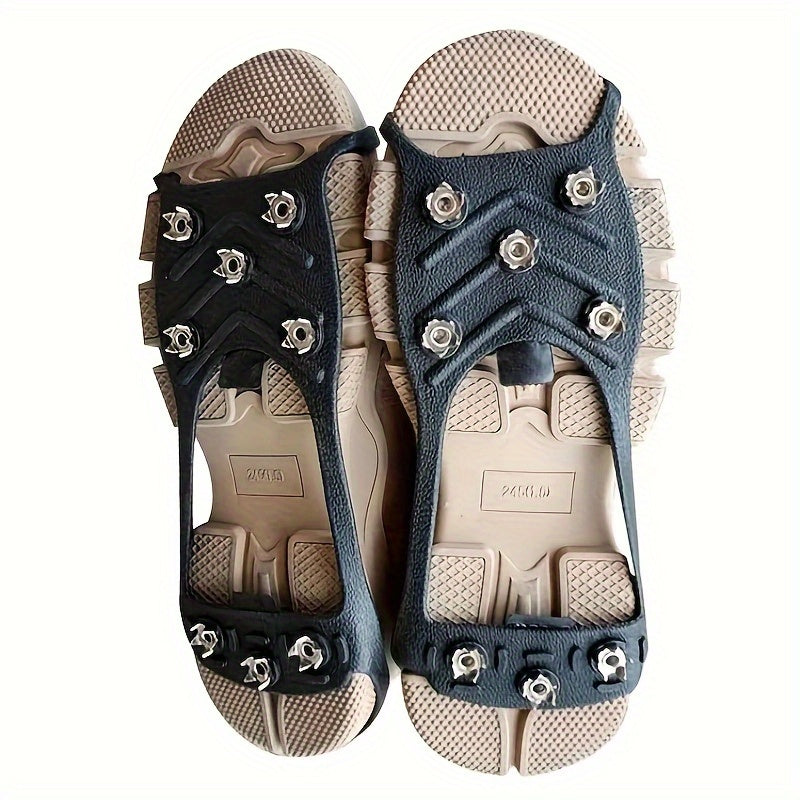 8 Teeth Crampons Snow Climbing Spikes Shoe Cover