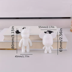 Cute Bear Keychain for Girls Bag Pendant