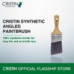 Cristin Synthetic Angled Paintbrush Mini Cutter Cutting In & Framing Brush