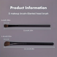 Eyeshadow Brushes Set for Contouring and Smoky Eyeliner