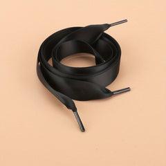 Polyester Ribbon Glossy Shoelaces Silk Satin Wide Flat Webbing Ribbon