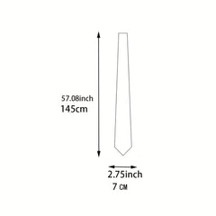 Striped School Uniform Tie For Men Costume Clothing Accessories