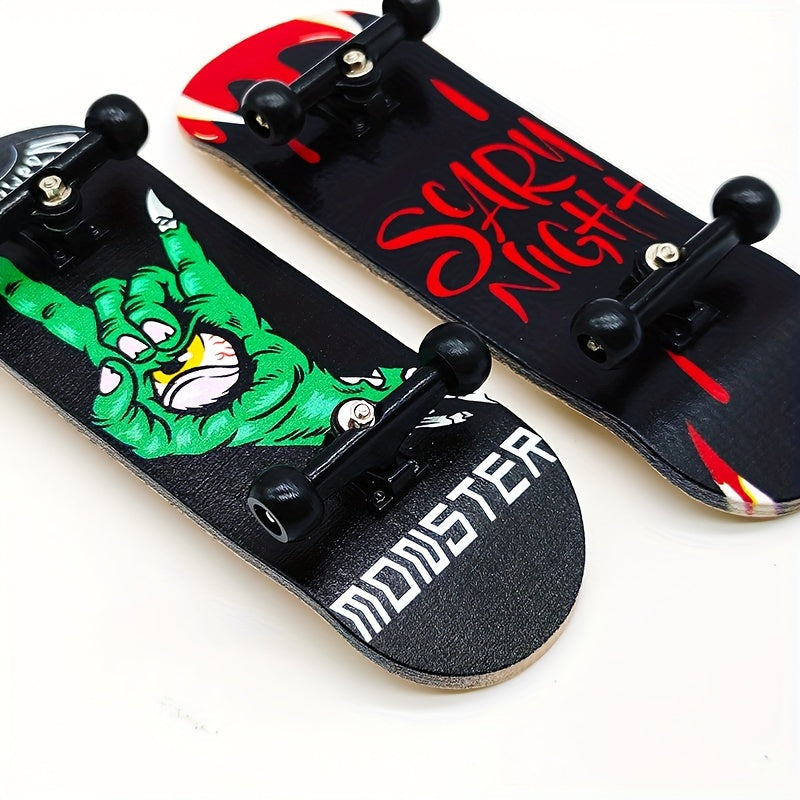 32MM Finger Board Maple Wood Skateboard Creative Gift For Teenagers