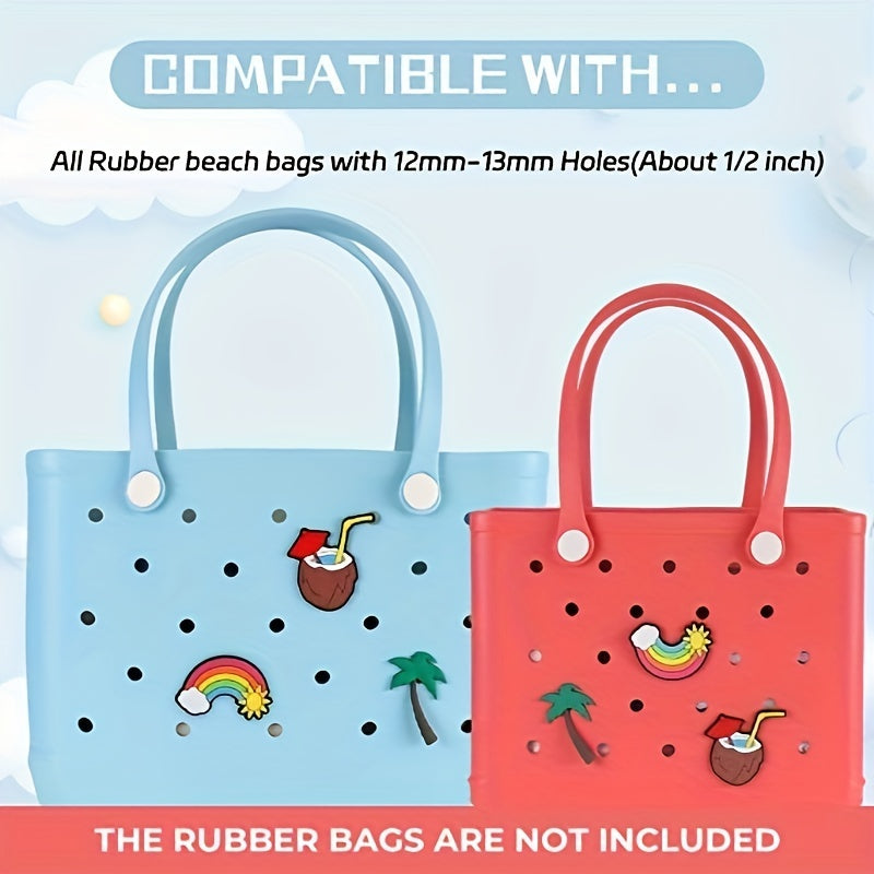 Cartoon Beach Hollow Bag Silicon Portable Travel Accessories